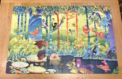 Araquarela Amazonas Regenwald Bodenpuzzle, 48 Teile, Alter 5+ - Top Zustand