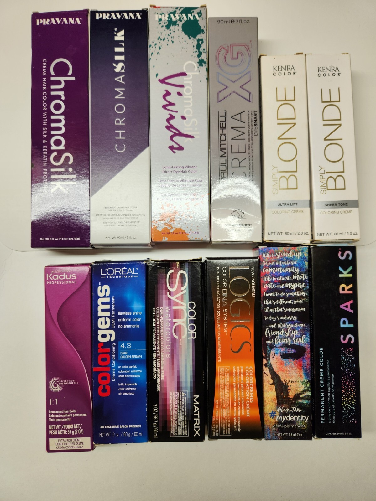 S Lot Of 12 Dyes