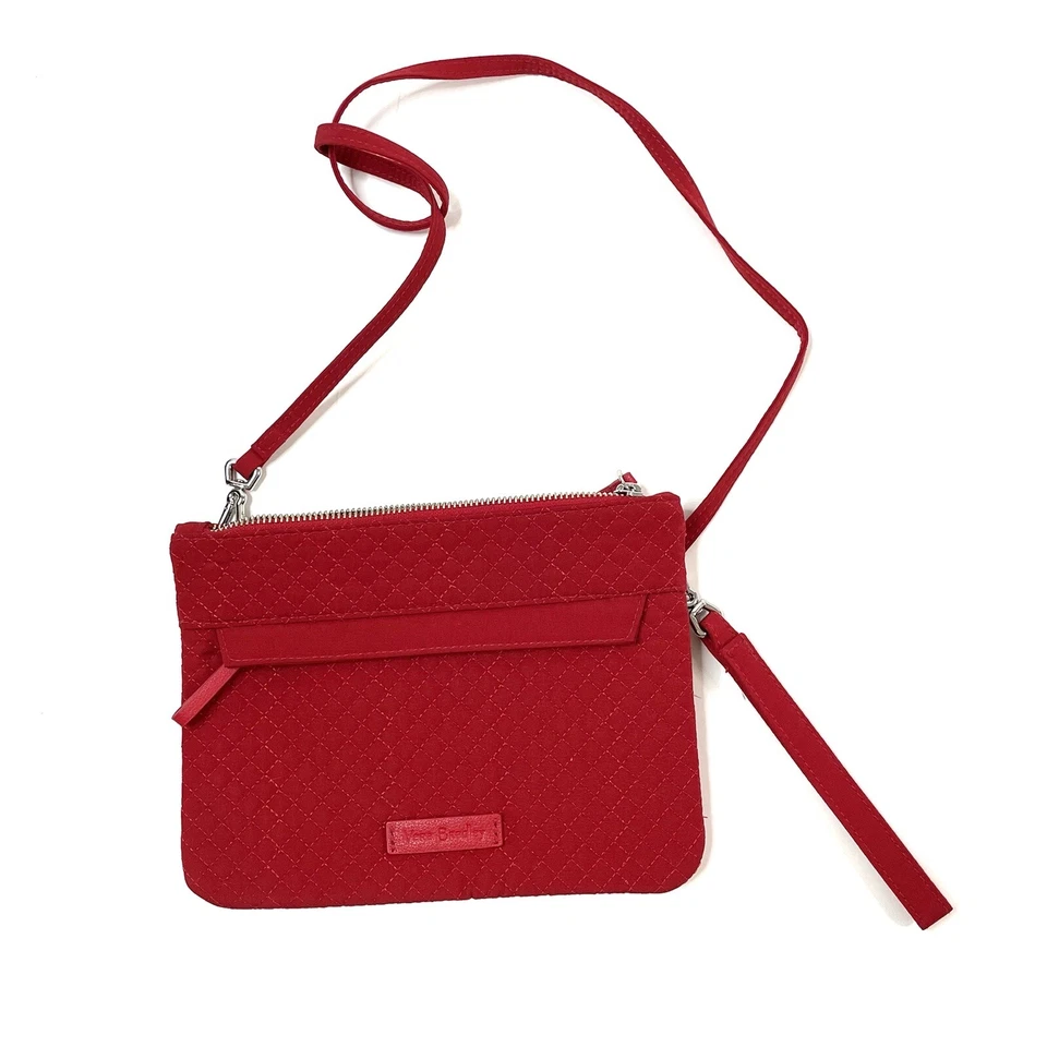 Vera Bradley через плечо зимние Berry кардинал кошелек с ремешком цветочный сумочки лот фиолетовый - Изображение 4 из 4