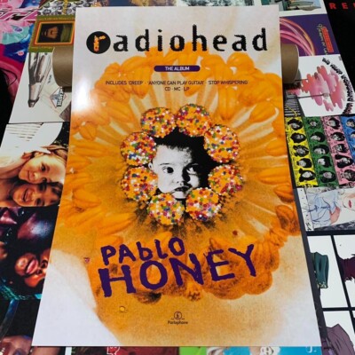 Radiohead 'Pablo Honey' Promotional Album Poster