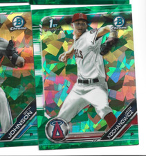 Jack Kochanowicz 2019 Bowman Chrome Draft Sapphire 1st Card   3/50