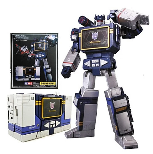 Masterpiece MP13 Soundwave Cassette Laserbeak 10“ Action Figure Toy New in Box