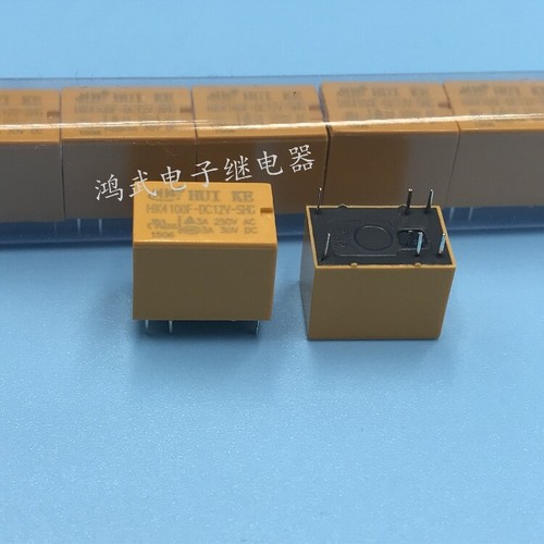 XYwsh 5PCS 12V DC 3A 250VAC 30VDC 6Pins JRC-21F General Purpose Non Latching SPDT Relay