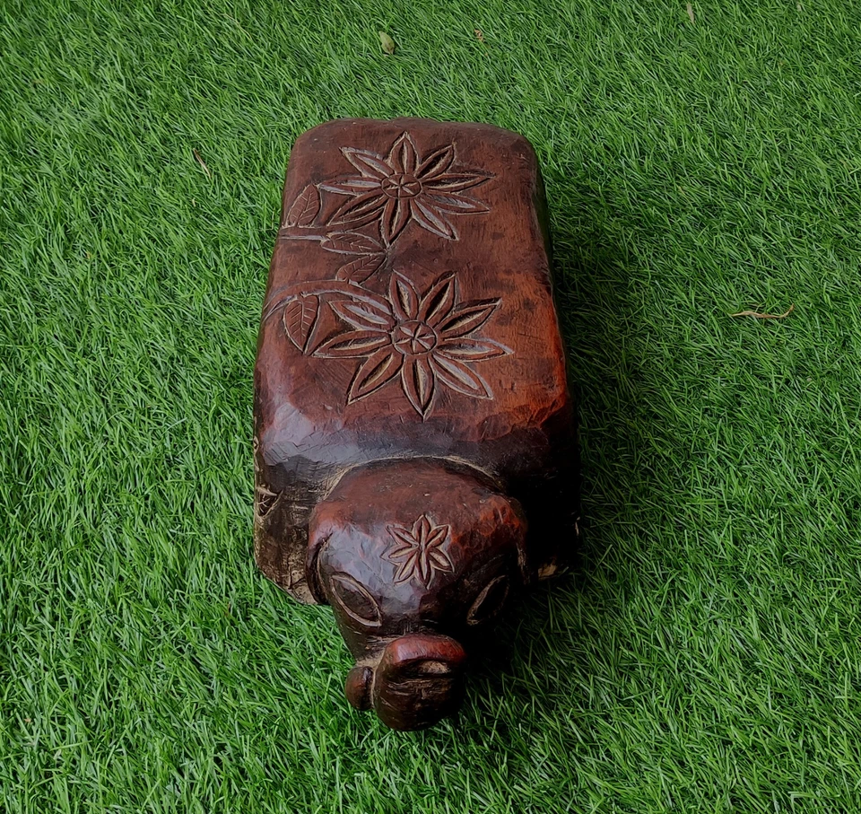 Antique Primitive Shaman Elephant stool Ritual stool object , PO - Image 3 of 4
