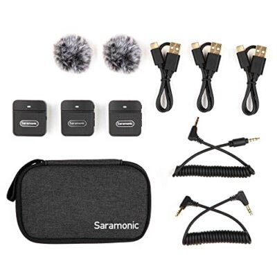 Saramonic Blink100 B2 kabelloses Lavaliermikrofon für Kamera Camcorder