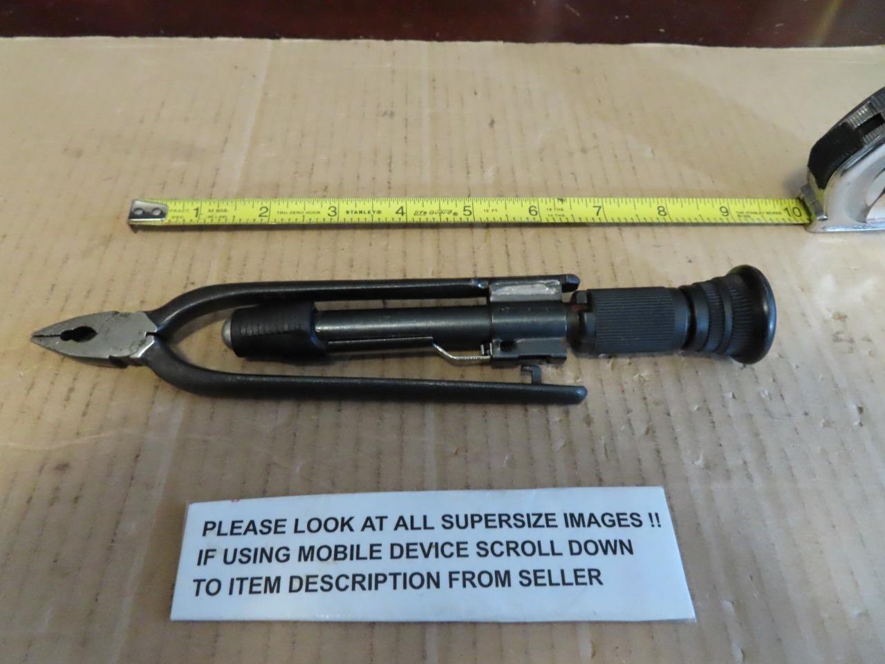 PROTO PROFESSIONAL REVERSIBLE 196 SAFETYTWIST SAFETY WIRE PLIERS