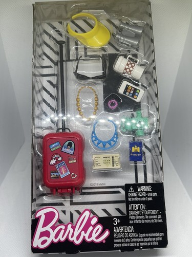 Accesorios de moda Barbie de viaje si es pequeña maleta edición limitada - Imagen 2 de 2