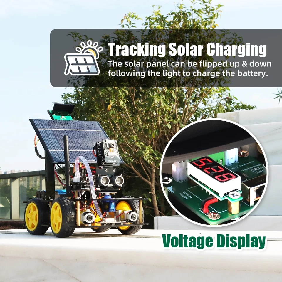 Robot Kits for Arduino Solar Charging Best Selling Consumer Artificial Intellige - Image 4 of 4