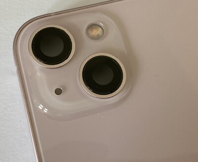 Original Apple iPhone 13 Pink Housing Frame Back Cover w