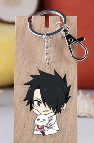 The Promised Neverland Anime Keychain Pick One Cartoon Cosplay Costume Emma - Picture 81 of 84