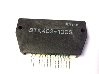 sanyo ② 5 Pieces STK4026-II Af Power Amplifier + Heat Sink Compound