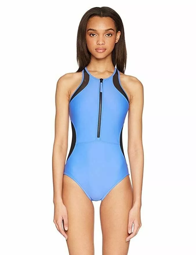 Iris Sports One-Piece Swimsuit by Speedo, Black