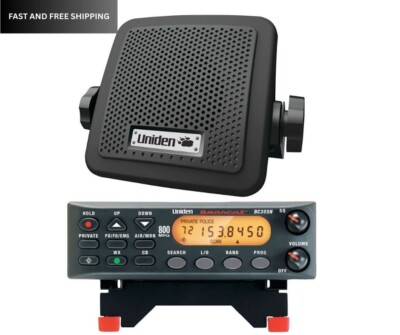 #ad #ad Bearcat 300 Channel Backlit Display Base Scanner with BC7 CB Scanner Speaker $170.95