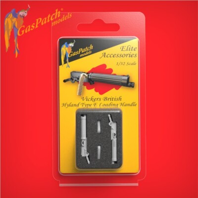 MW22 GASPATCH 32047 VICKERS BRITISH HYLAND TYPE E LOADING HANDLE 1/32 (2 ITEMS