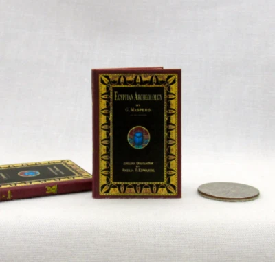 LITTLE THINGS OF INTEREST 1:6 Scale EGYPTIAN ARCHEOLOGY Miniature Illustrate Readable Book Egypt Pyramid