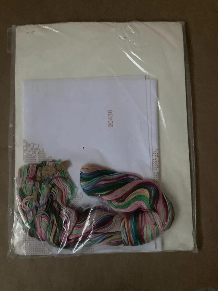 Golden Bee Juniper and Periwinkle Bunny Pic Cross Stitch Kit 14"x14" 20436 NEW - Image 2 of 3