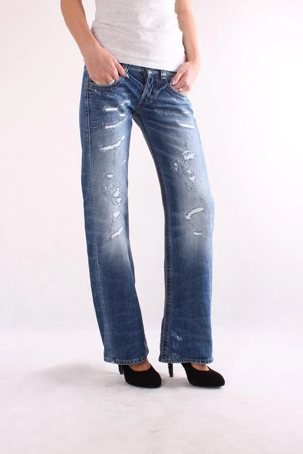 NEU DAMEN JEANS REPLAY WV410C 278 500 009 JIVE, Schlaghose, Trousers, Denim - Bild 3 von 4