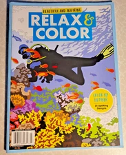 RELAX & COLOR - ADULT COLORING BOOK - COLOR BY NUMBER - 31 Uplifting Designs