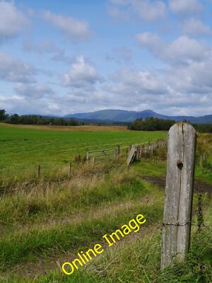 Photo 12x8 Farmland Near Flanders Moss Buchlyvie Recently cut grass for si c2014