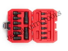 14pc Hex Allen Driver Impact Socket Set MM Metric