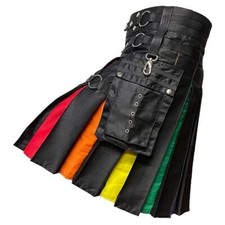 Scottish Rainbow Utility Hybrid Pride Kilt