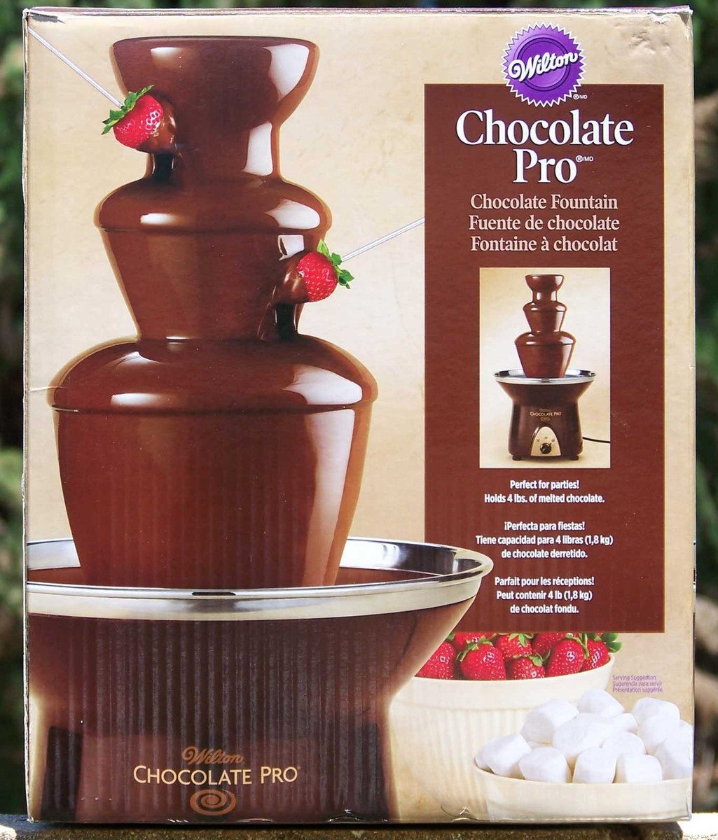 Wilton Chocolate Pro Chocolate Fountain, Model No. TL-094 Wilton Chocolate Pro Chocolate Fountain, Model No. TL-094