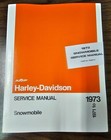 Harley Davidson Aermacchi 1971 1973 Snowmobile AMF Service Manual