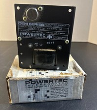 Powertec DC Power Supply Model 2824-1 / Input 105 To 125 Vac . Output 18-26 Bdc