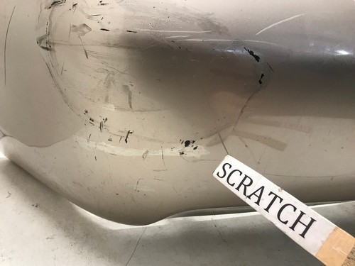 Rear Bumper Cover Gold Toyota Camry Single Exhaust Hole 07-2011 52159-06340 OEM - Picture 8 of 12