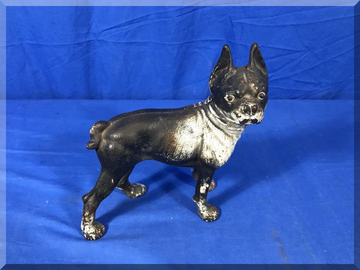 Iron Door Hubley Dog Doorstop VINTAGE HUBLEY CAST IRON