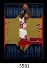 1-1999 UPPER DECK ATHLETE OF THE CENTURY MICHAEL JORDAN BULLS CARD#13
