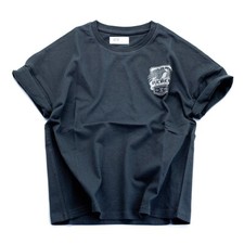 Kids Cotton T-Shirt Boys Girls Cartoon Graphic Short Sleeve Casual Tee Age 4-13Y