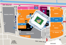 VIP Black Lot - Orange Bowl Parking Pass Ticket - College Football Quarterfinal