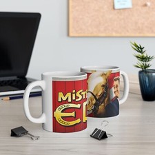 Mister Ed Ceramic Mug, 11oz, Retro TV Coffee Cup - Unique Gift, Coffee Cup