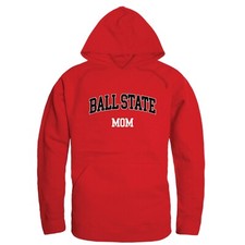 Ball State University Cardinals BSU NCAA College Mom Hoodie Sweatshirt