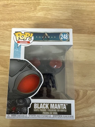 Black Manta #248 Funko POP! Heroes DC Comics Aquaman Vinyl Figure