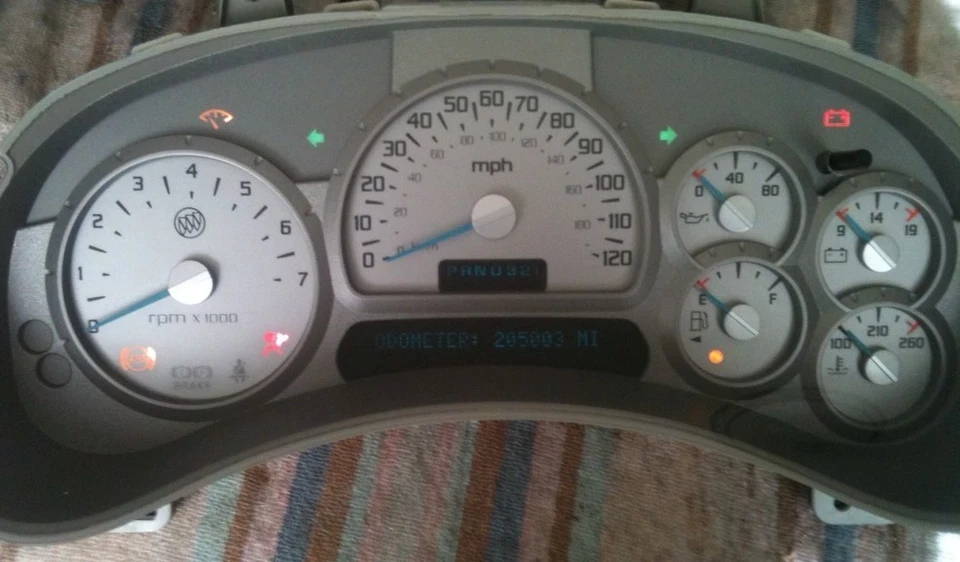 SERVICIO DE REPARACIÓN Isuzu Ascender Velocímetro Instrumento Medidor Cluster Foto 3 de 4