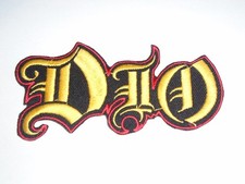 DIO IRON ON EMBROIDERED PATCH