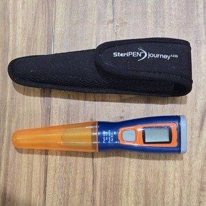 TESTED SteriPEN Journey LCD Water Purifier UV Light Pen w/ Case