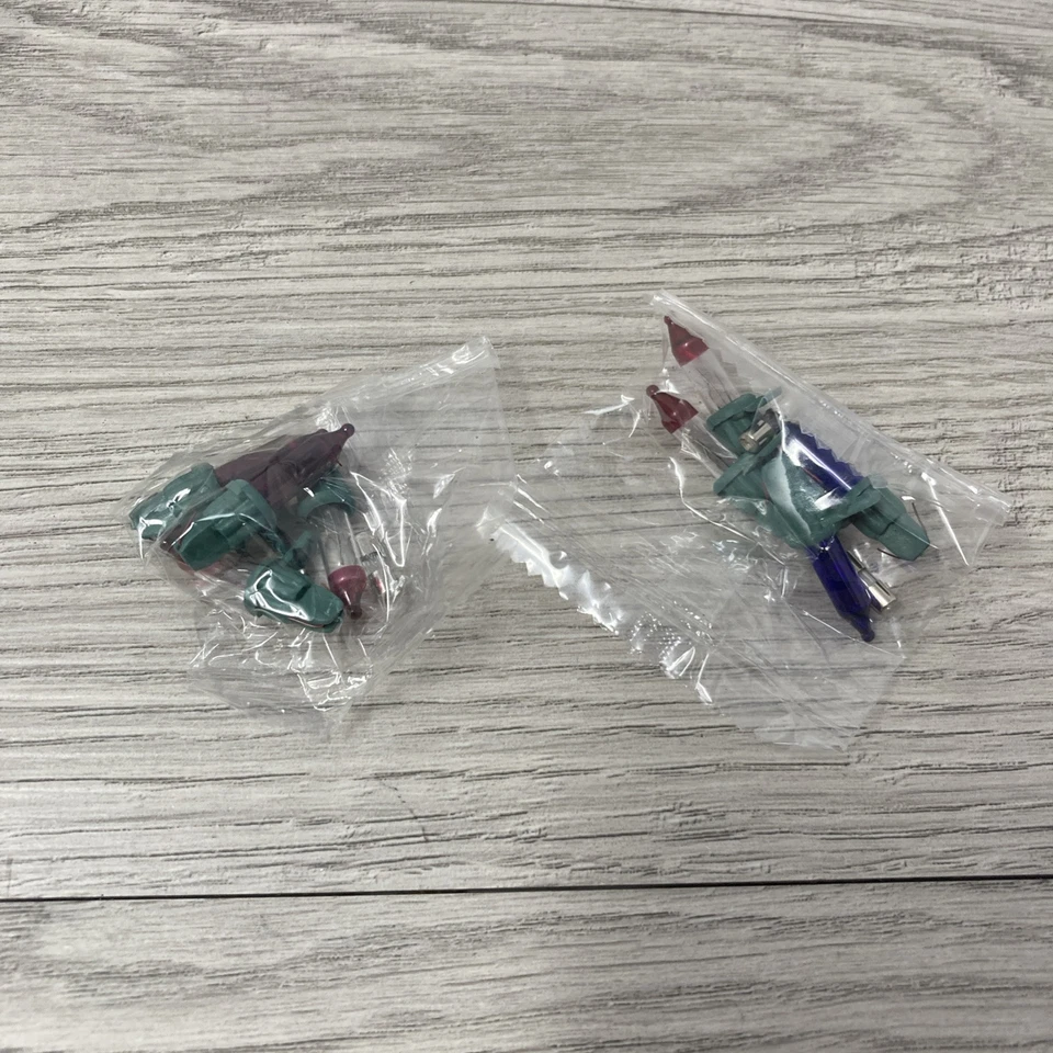 Philips púrpura y azul 100 mini luces cable verde 24,7 pies interior exterior 2 cajas Foto 3 de 4