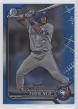 2022 Bowman Draft Chrome Blue Refractor 97/150 Alex De Jesus #BDC-147 7m3