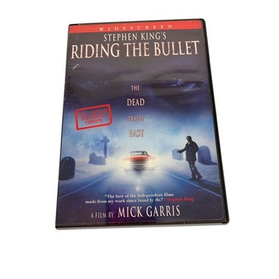 Stephen King's Riding The Bullet DVD 2004 Widescreen Mick Garris