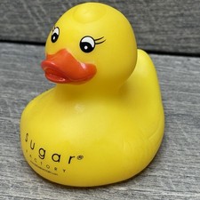 Sugar Factory Rubber Ducky Yellow Duck Baby Bath Toy