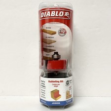 Diablo 1-1/4 Carbide Rabbeting Router Bit DR3...