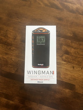 New Bushnell Wingman View Golf GPS/Audible Speaker - Black/Orange 362210