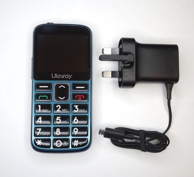 Uleway M2302 Handy, Großtaste für Senioren mit Notruftaste
