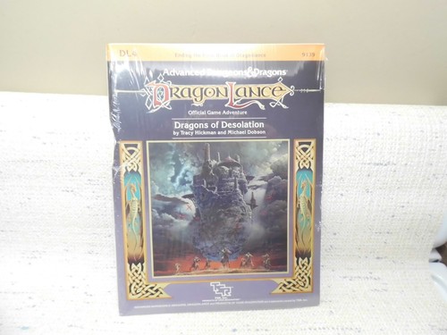 DragonLance Time of the Dragon 1989 AD&D 2nd Edition