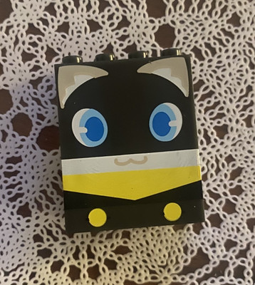 Morgana Not A Cat PERSONA 5 Mini Figure Block Style Retractable Legs Loose