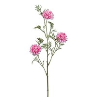 KüNstlicher Kerriazweig, 3Er Set, Farbe Rosa, HöHe Ca. 56 Cm