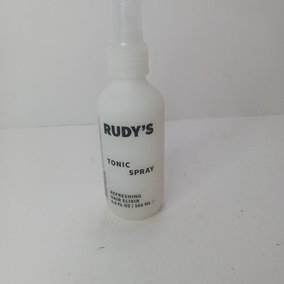 Rudys Tonic Spray Refreshing Hair Elixir Blend Of Tea Tree Oil Baobab 5.6 FL OZ